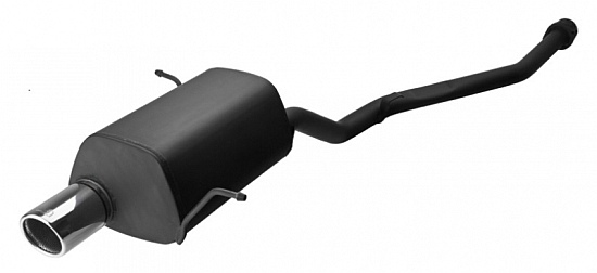 muffler BMW 3-serie 325i e36 1990-1995 RVS eindstuk 2x80mm