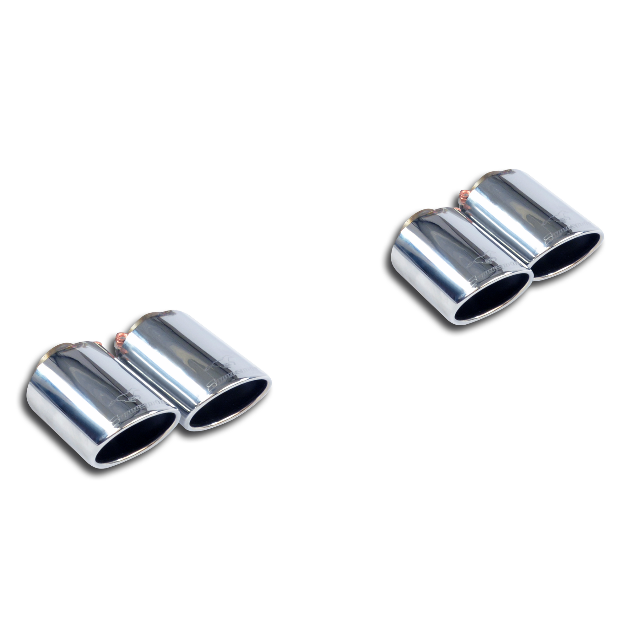 AUDI A5 F5 Sportback QUATTRO 2.0 TFSI (252 Hp) 2017 Endpipe kit Right + Left 2 exit 90x70