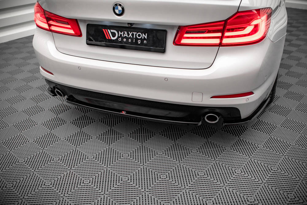 Diffuser passend voor BMW 5-Serie G30 Maxton Glans Zwart