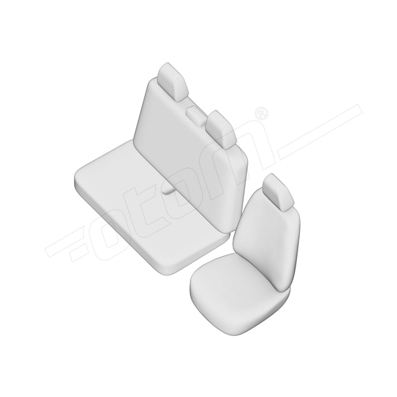 New York Design Artificial leather seat covers 2+1  Mercedes Citan (W420) 2021-