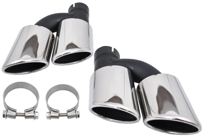 Diffuser passend voor Audi A7 S7 Look incl. Sierstukken