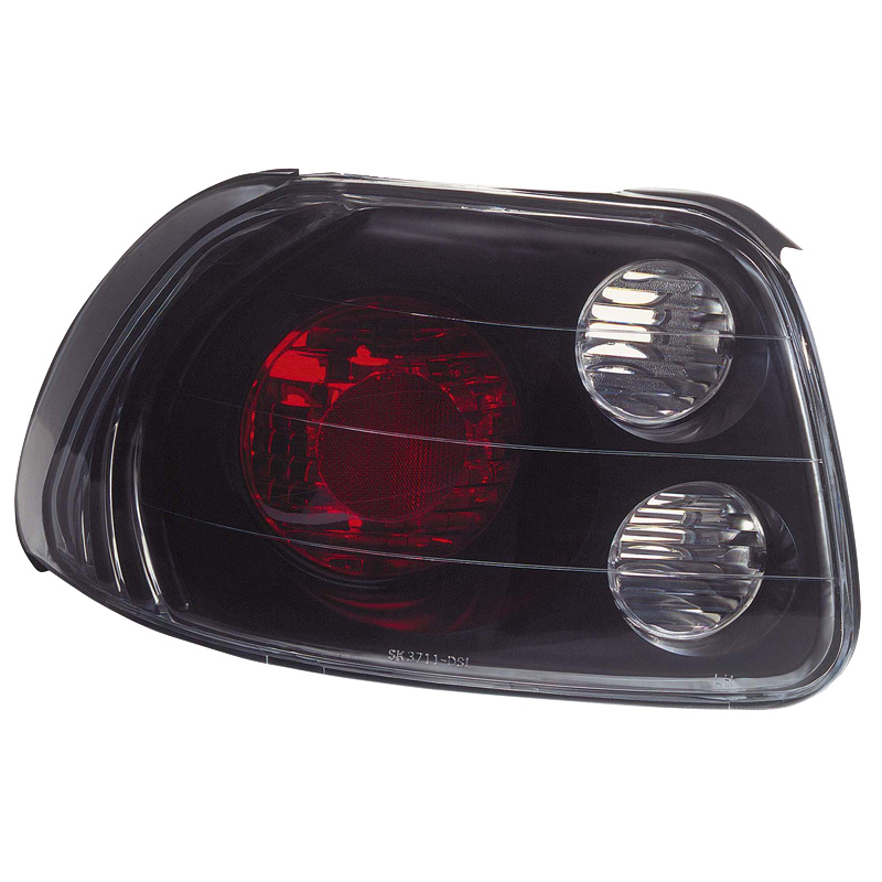 Set Tail Lights  Honda CRX/DelSol 1992-1998 - Black