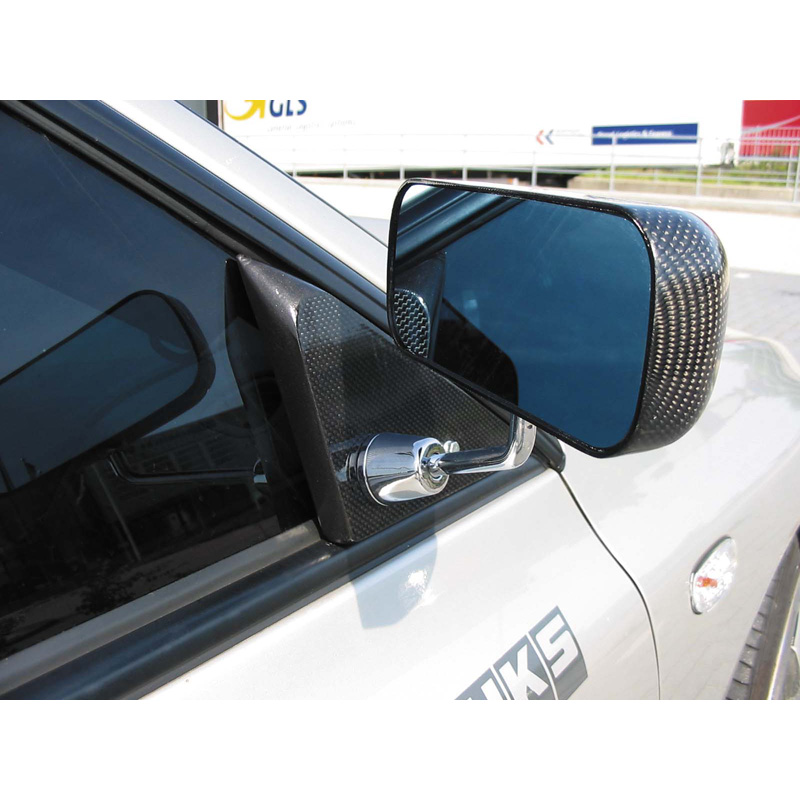Set universal sport mirrors 'F1' carbon (manual adjustment)
