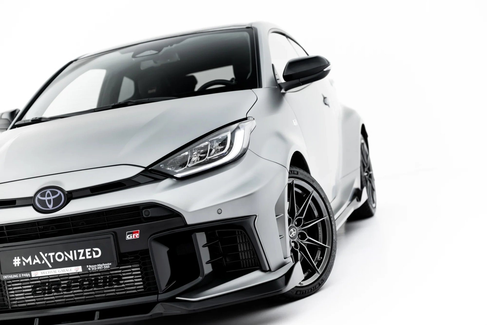 Front Splitter V.2 Toyota GR Yaris Mk4 Facelift – Maxton Front Splitter
