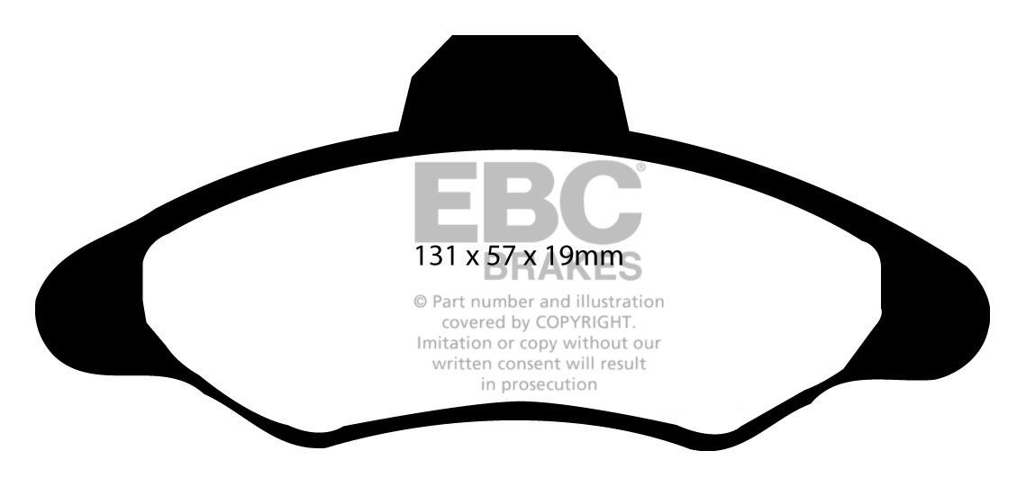 EBC Brakes FORD Escort Mk4/5/6 1.6 (200mm Trommels) 95-98 Remblo