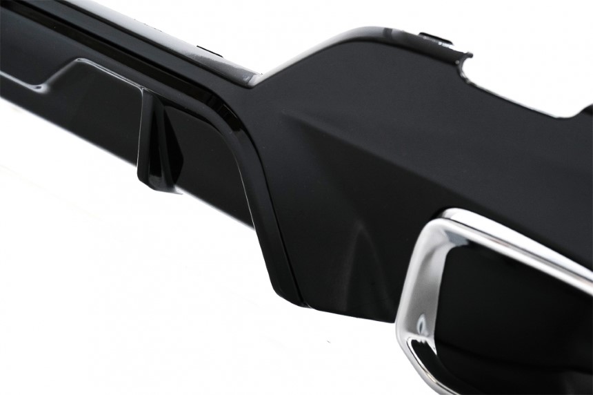 Diffuser passend voor BMW 3 Serie G20 / G21 / G28 340i Look Duplex incl Sierstukken