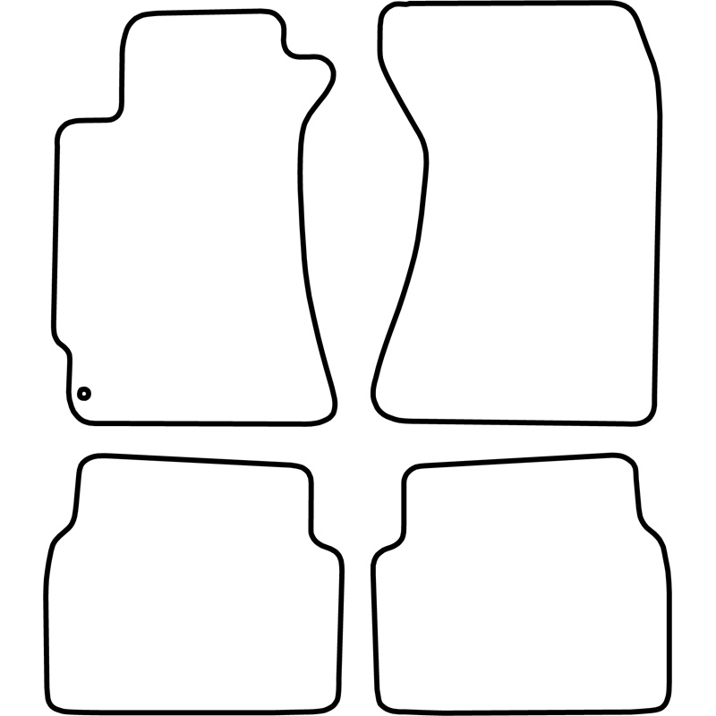 Set car mats  Subaru Forester 2002-2008