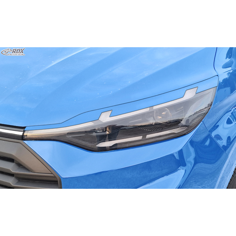 RDX Head light spoilers  Ford Transit Custom & Tourneo Custom (V710) 2023- (with LED & Matrix-LED) (ABS)