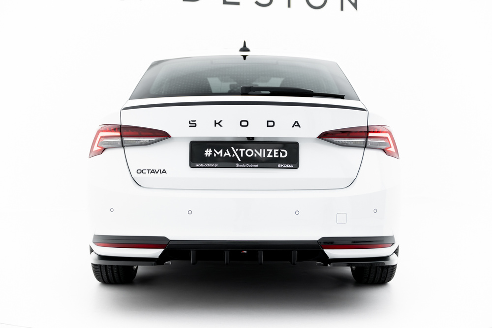 Diffuser passend voor Skoda Octavia Sportline Liftback / Combi Mk4 Facelift