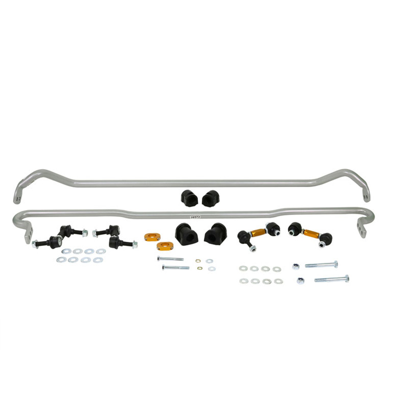Whiteline Front & Rear Stabiliser Bar Kit  Subaru WRX Sedan GJ Sti 2.5 4WD 2014-