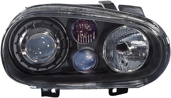 Headlights VW Golf 4 R32-Look Black
