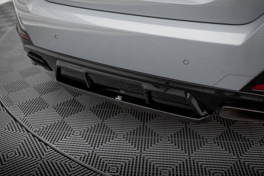 Diffuser passend voor BMW M440i Gran Coupe G26 Maxton Glans Zwart