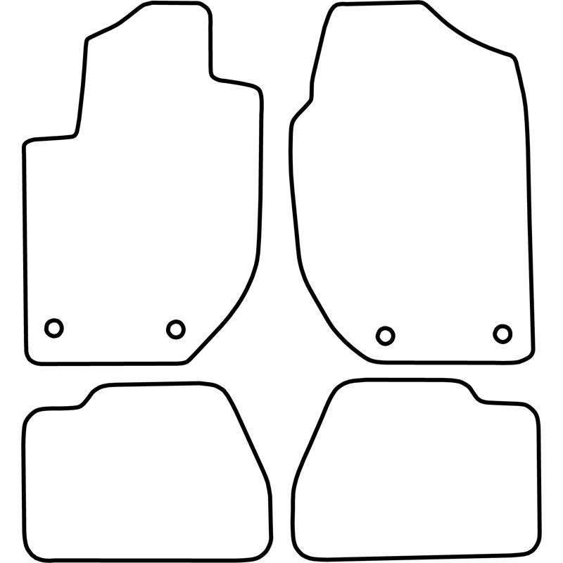Set car mats  Landrover Freelander 2001-2007
