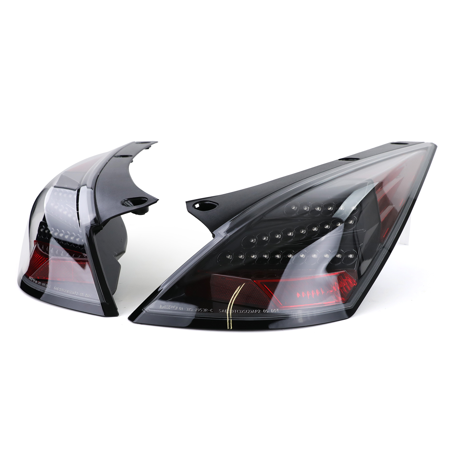 Tail Lights Nissan 350Z Z33 02-08 LED Z-Design Black