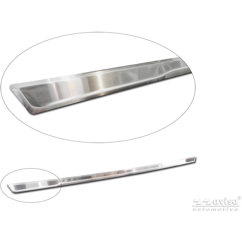 Avisa Brushed Stainless Steel Trunk Tailgate Trim Cover  Renault Arkana 2020-