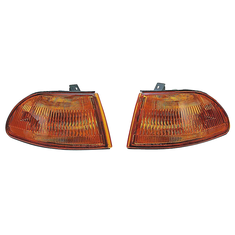 Set Front Indicators  Honda Civic 2/3-doors 1992-1995 - Orange
