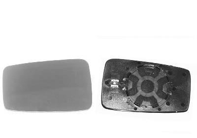 spiegelglas, bol glas, verwarmd, rechts Audi 80, 1986-1993
