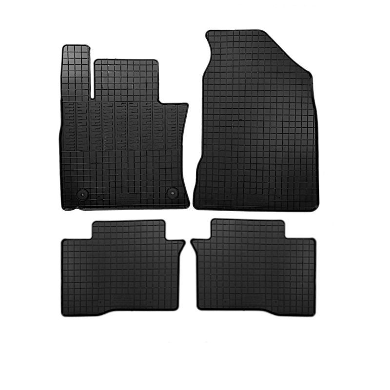 Rubber car mats set  SsangYong Tivoli 2015-2019 & 2019- (4-pieces + fixing system)