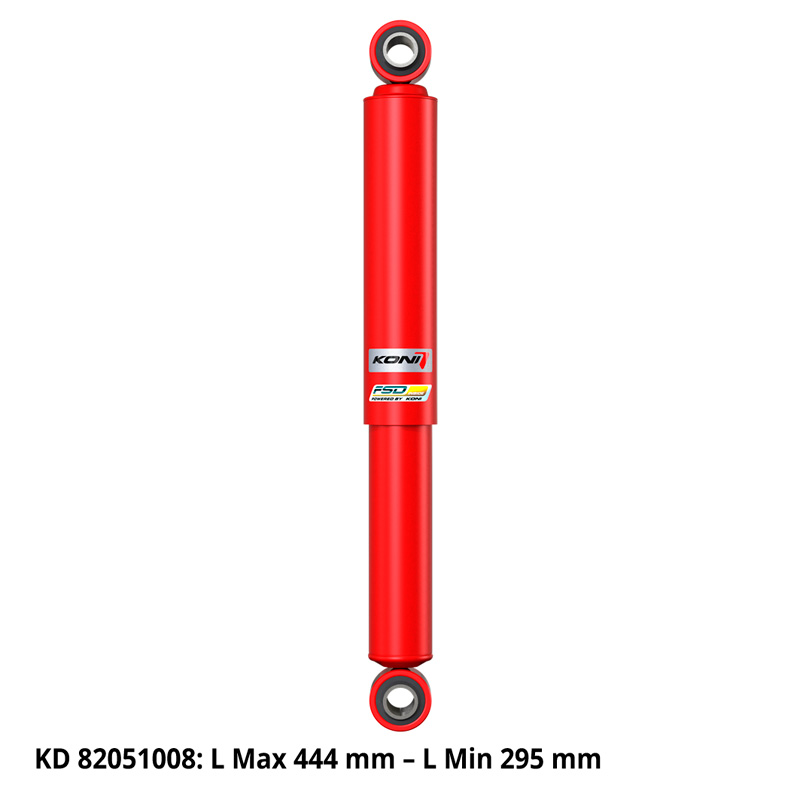 KONI Special Active Shock absorber  Fiat Ducato (250/290) Van/Box/Bus/Camper Van/Motorhome 2006- - Rear axle - Rear axle: Lmin 295mm-Lmax 444mm (8205-1008)