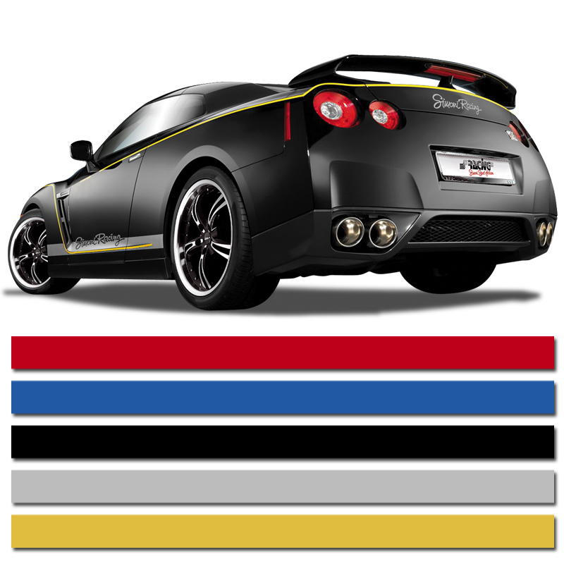 Universal self-adhesive striping AutoStripe Cool200 - Black - 3mm x 975cm