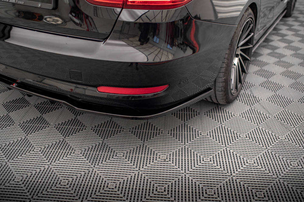 Diffuser passend voor BMW 3 Serie GT F34 Maxton Glans Zwart