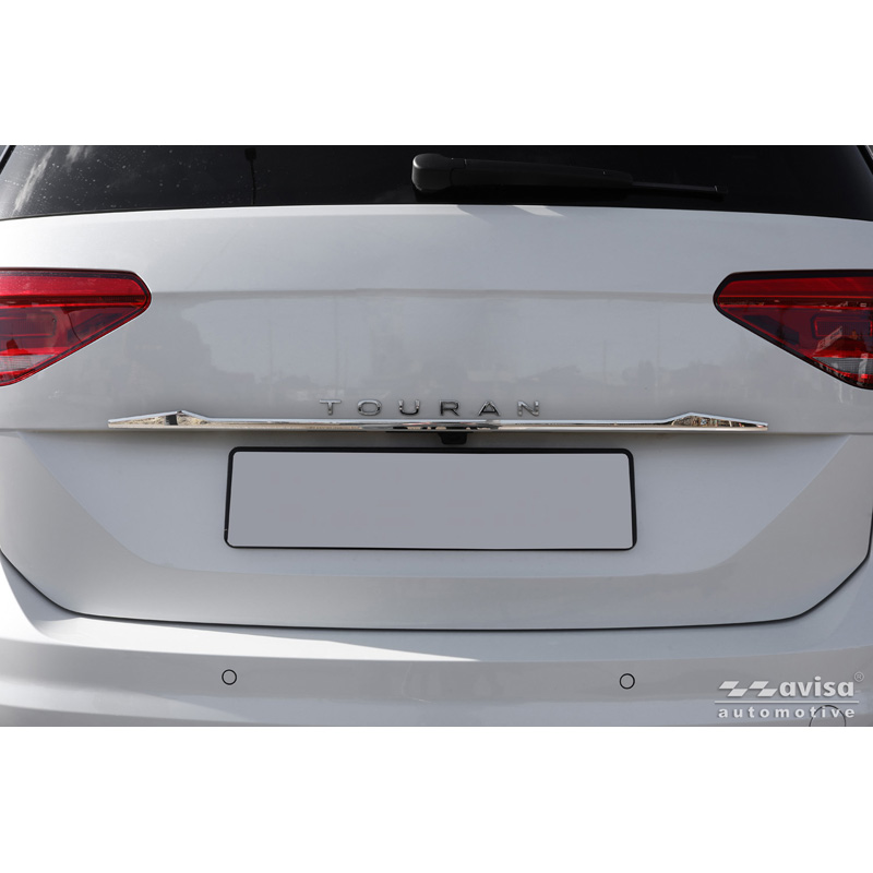 Avisa Chrome Stainless Steel Trunk Tailgate Trim Cover  Volkswagen Touran (5T1) R-Line 2015-