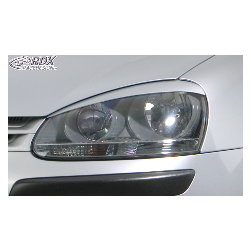 Head light spoilers  Volkswagen Golf V 2003-2008 & Jetta 2005-2010 (ABS)