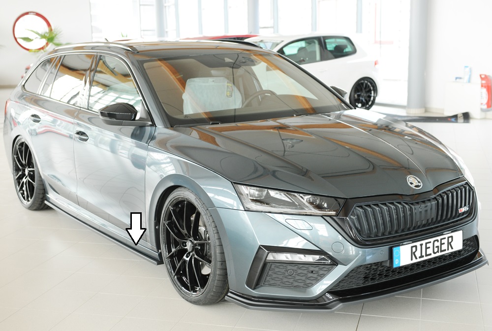 Zijskirts passend voor Skoda Octavia RS (NX): 08.24-