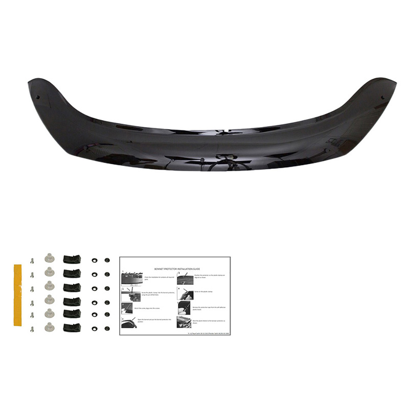 Bonnet Protector  Dacia Lodgy/Dokker 1st Gen. 2012-2020 - Gloss black