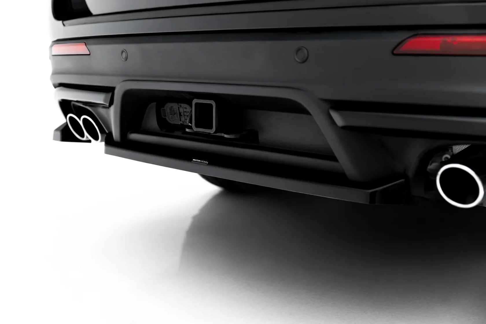 Achterdiffuser passend voor Ford Explorer ST Mk6 Glans Zwart – Maxton Design