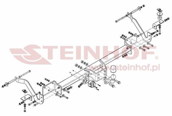 Trekhaak Citroen Jumper Pick-Up (incl. L4/XL) 03/2014-....