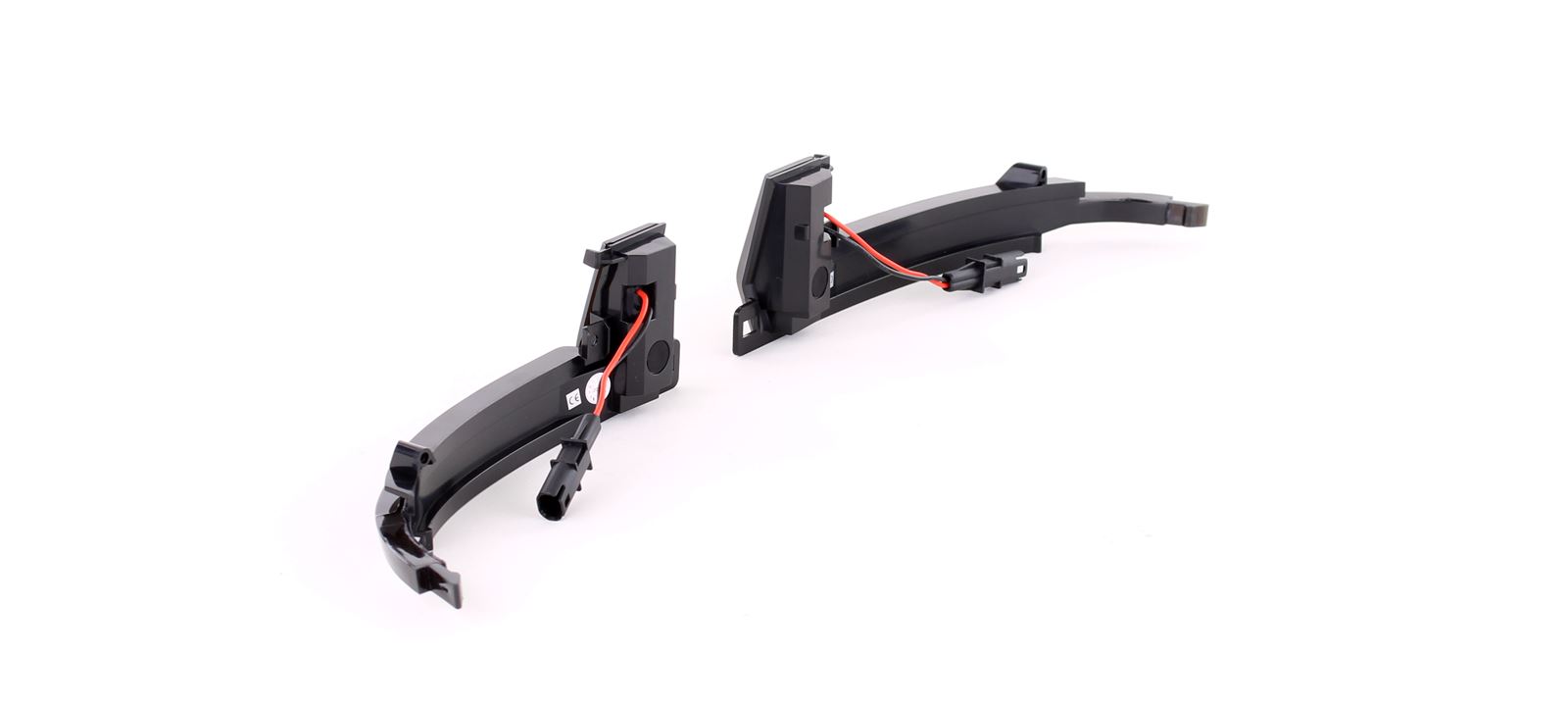 Side Mirror Turn Signals Audi A3 8P, A4 B8, A5, Q3, A8, A6 C6 Black SEQ LED Dynamic
