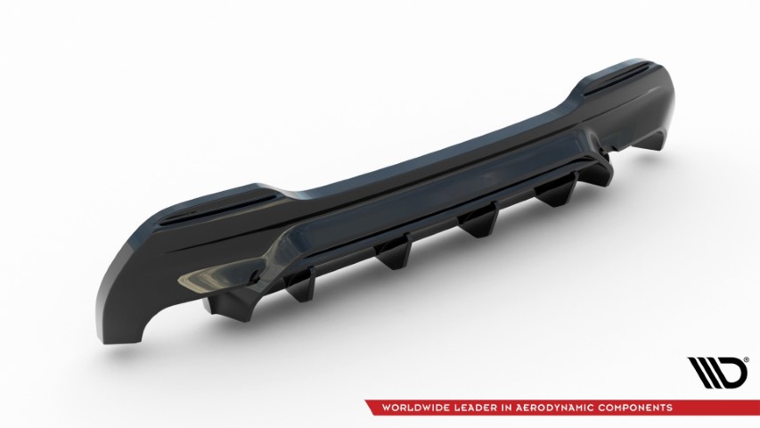 Diffuser passend voor BMW 1 Serie F40 M-Pack/ M135i Maxton Glans Zwart V1