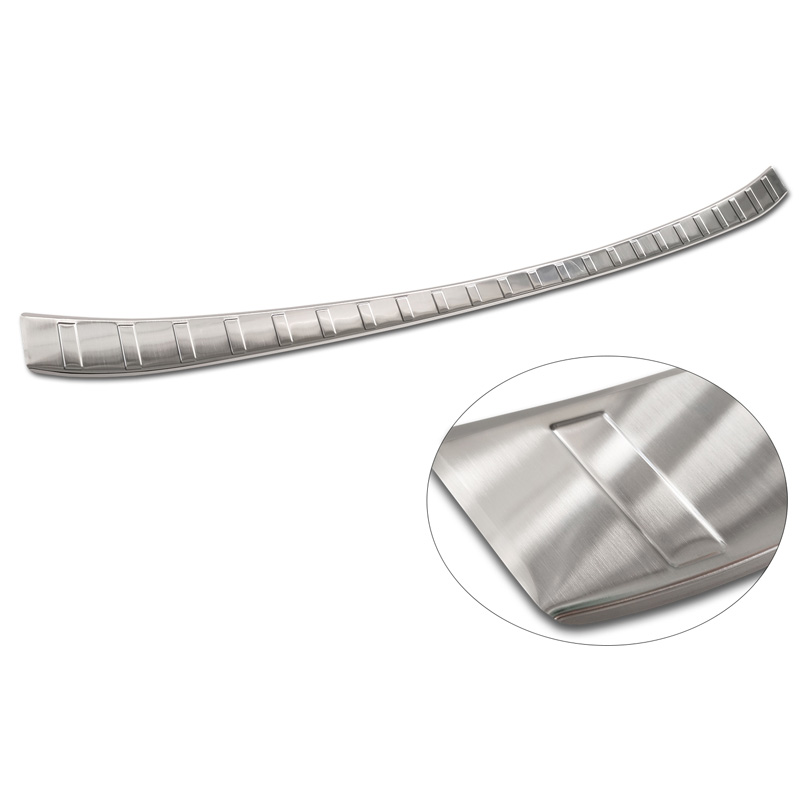Stainless Steel Rear bumper protector  BMW iX (I20) 2021- 'Ribs'