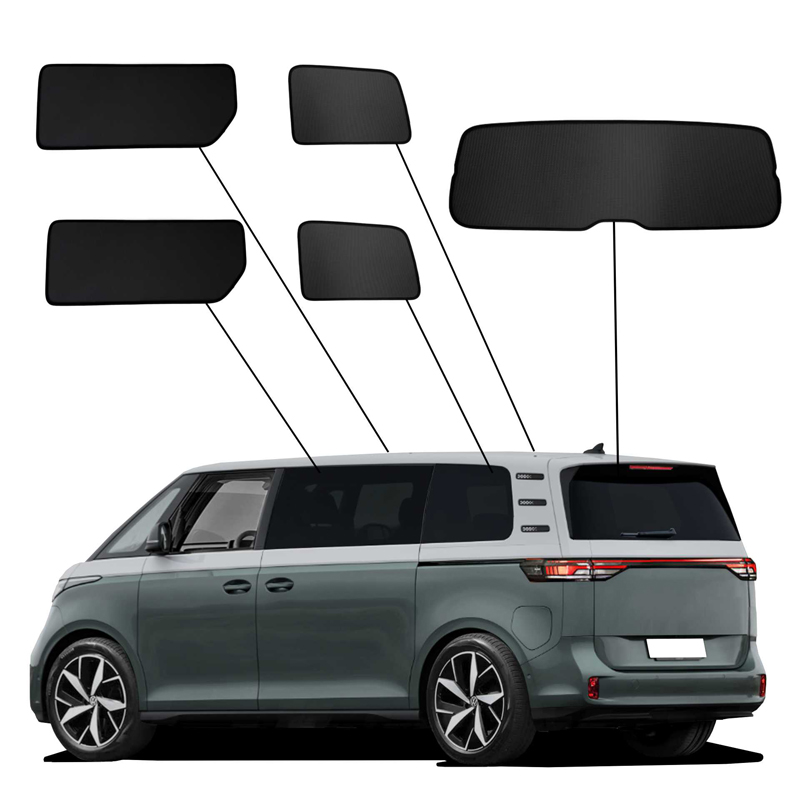 SunClip Privacy & Sun protection  Volkswagen ID.Buzz (Bus) (Long wheel base) 2022-
