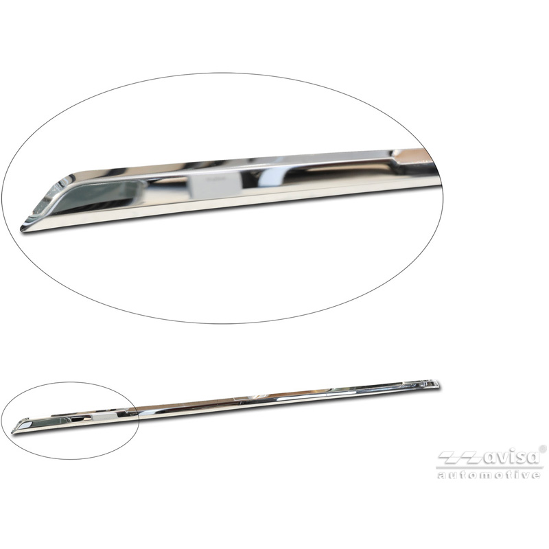 Avisa Chrome Stainless Steel Trunk Tailgate Trim Cover  Kia Picanto III (JA) Facelift 2024-