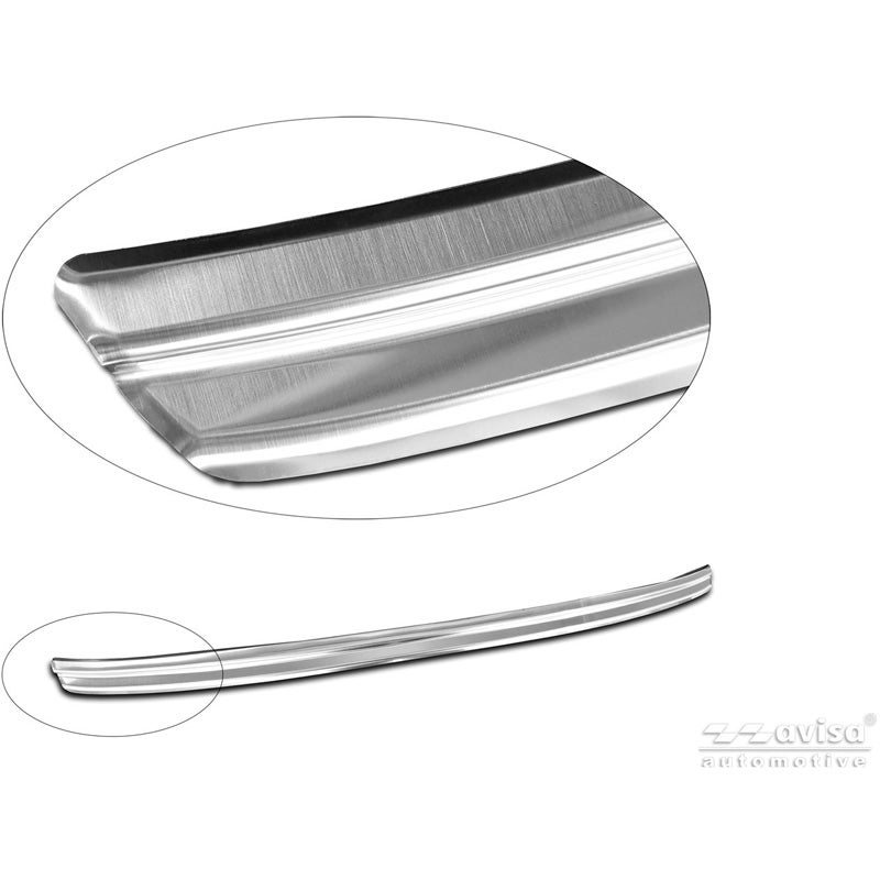 Avisa Stainless Steel Rear Bumper Protector  Kia K4 Hatchback 2026- - Silver