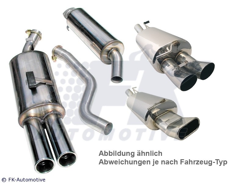 stainless steel muffler polo 6n