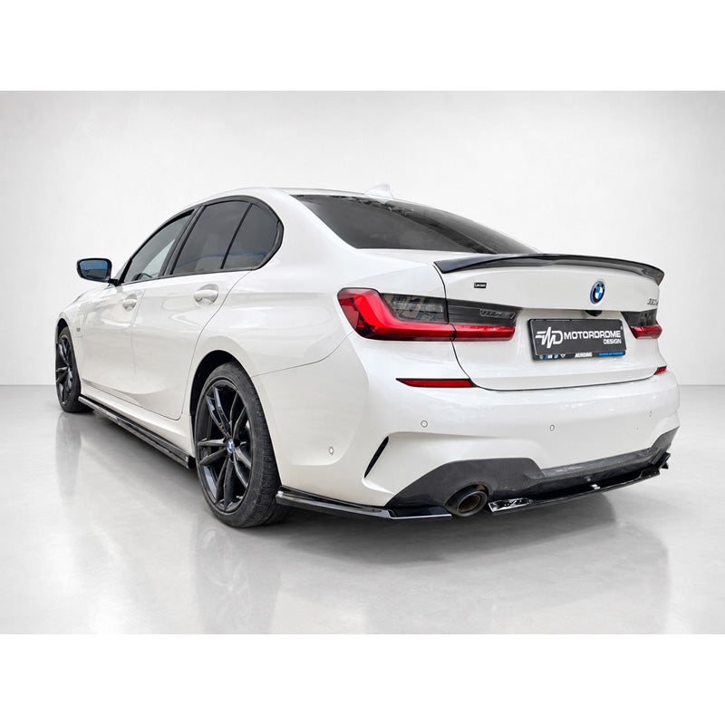 Motordrome Rear Bumper Skirt  BMW 3 Series (G20) M-Sport/M340i 2019-2022 (ABS)