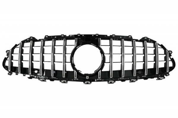 Grill passend voor Mercedes CLS C257 Panamericana GTR Design Zwart/Chroom