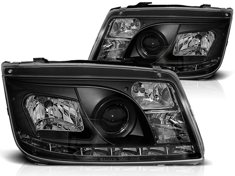 Headlights VW Bora Dayline Devil Eyes Black