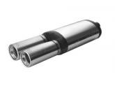 Sport-Rear Exhaust 2x80mm Universal Ulter-Sport