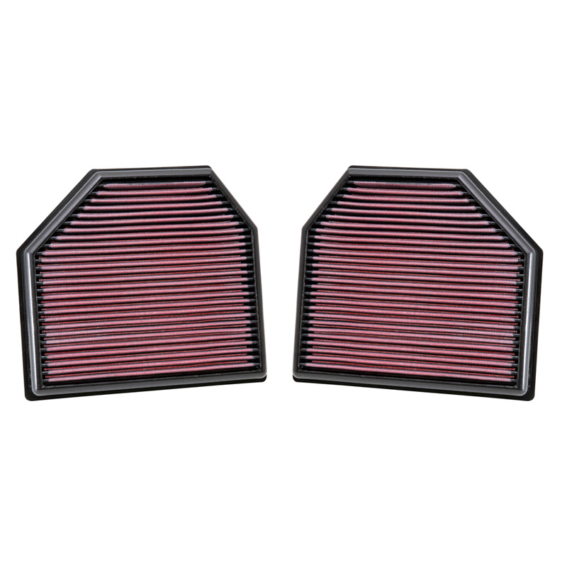 K&N Replacement Air Filter  BMW M2 3.0 2012- / M3 3.0 2015- / M4 3.0 2014- / M5 4.4 2011-2017 / M6 (Gran Coupe) 4.4 2011- (33-2488)