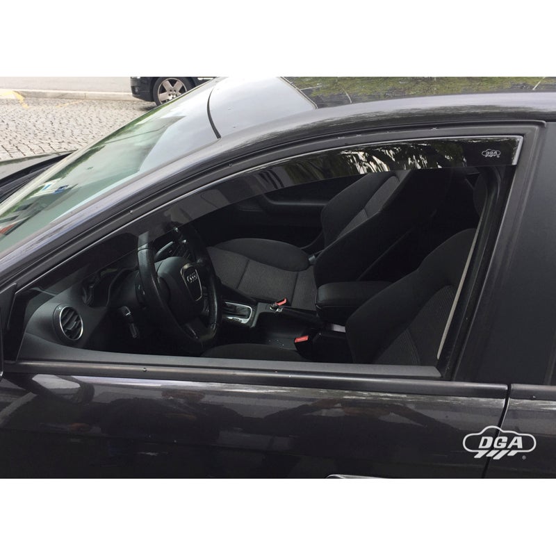 DGA Wind Deflectors  Audi A3 (8P) Sportback 2004-2012 (2-pieces)