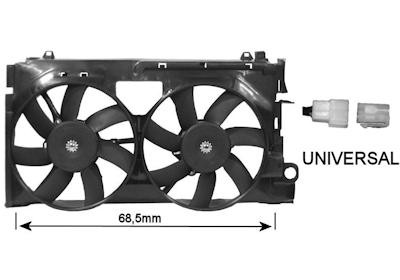 ventilator Citroën ZX, N2, 1991-1998