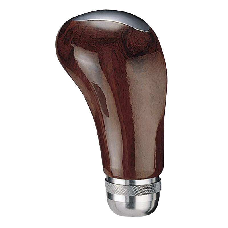 Universal gear knob - Wood/Aluminum top