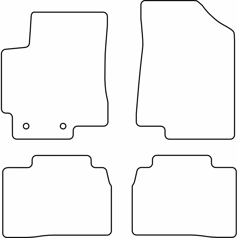 Set car mats  Audi A6 e-tron (GH) Sportback/Avant 2024-