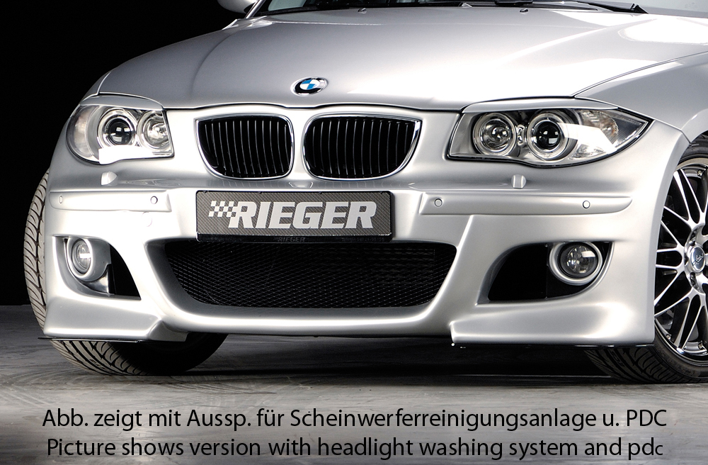 Frontbumper BMW E87 Rieger