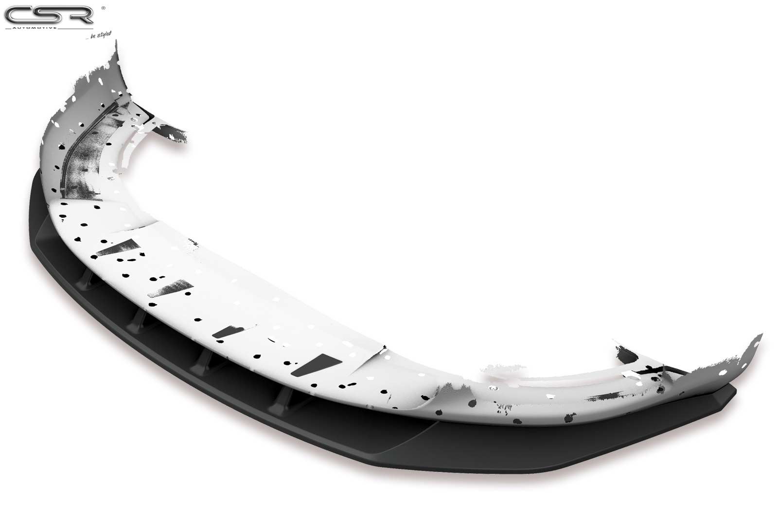 Voorspoiler passend voor Skoda Superb II Glans Zwart – 2008–06/2013