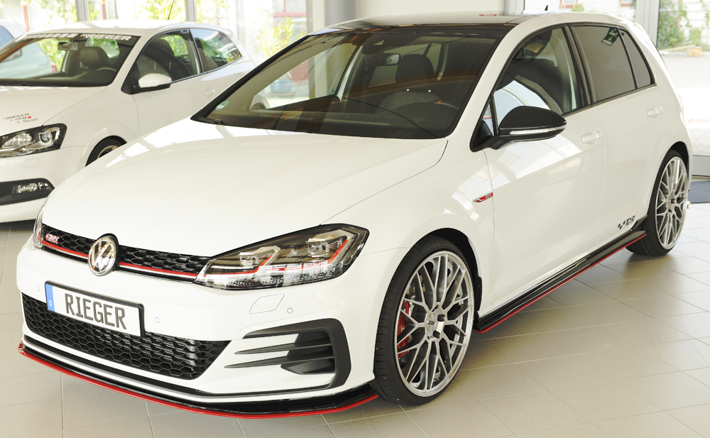 Zijskirts passend voor Volkswagen Golf 7 GTI TCR Rieger